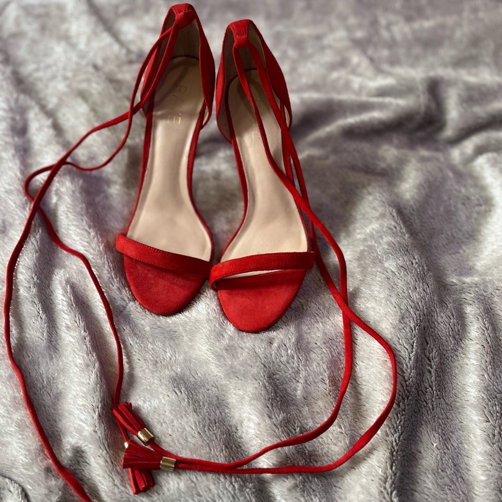 Raye red sexy high heels 👠